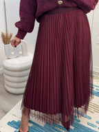 Jupe Ayeline burgundy