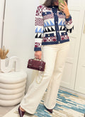 Cardigan Inaya motif