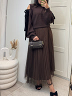 Jupe Ayeline Choco