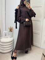 Jupe Ayeline Choco