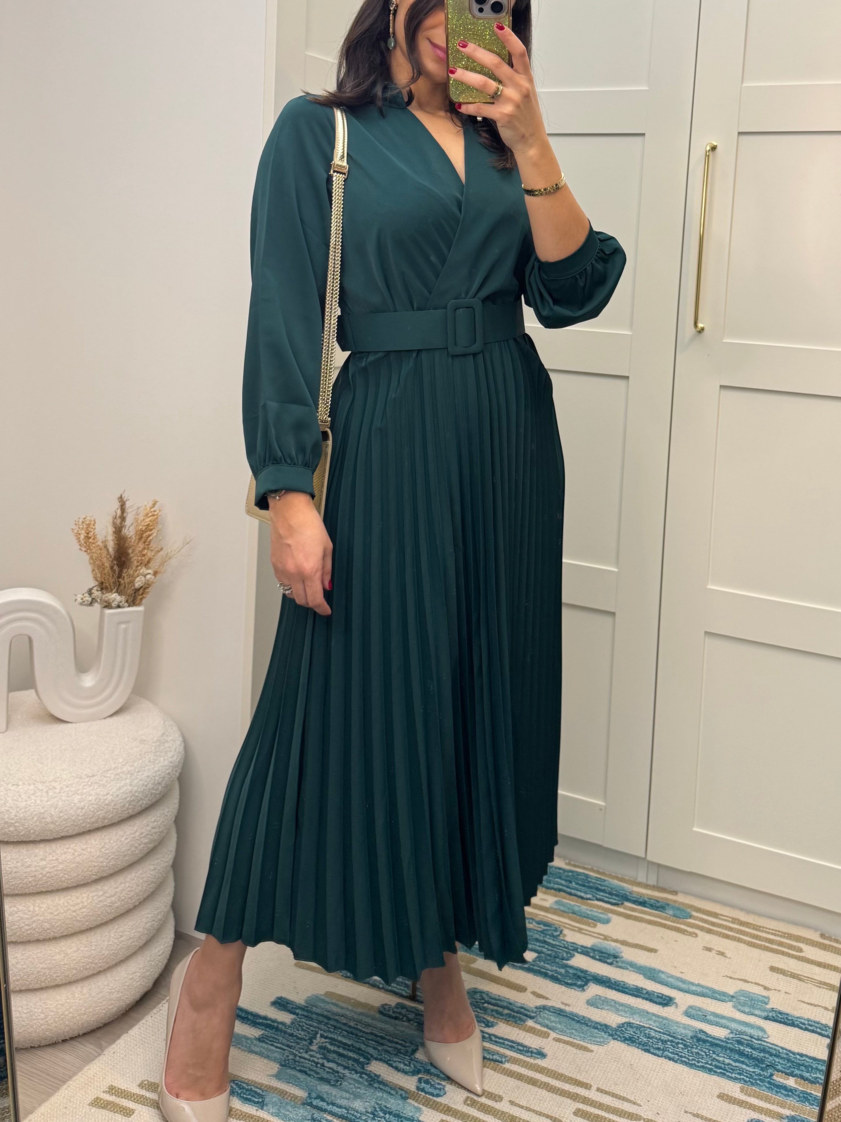 Robe émeraude