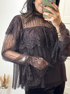 Blouse dentelle Malia