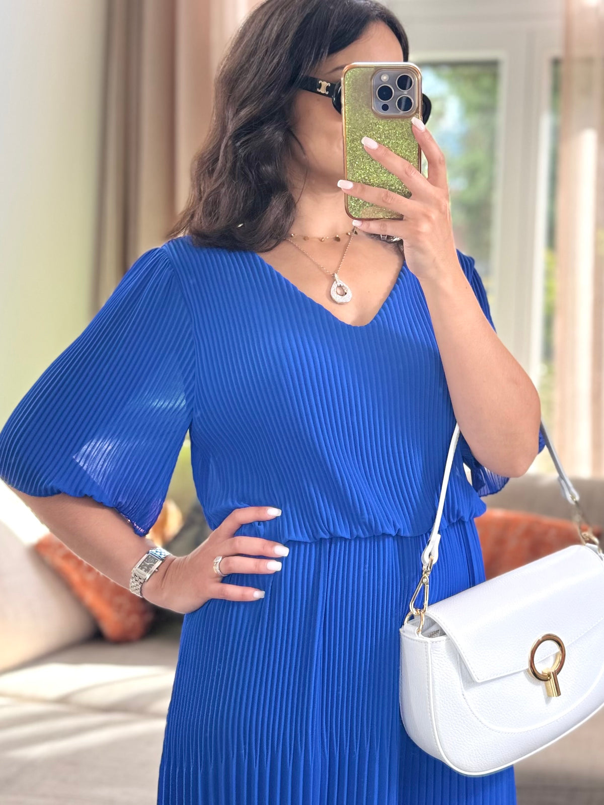 Robe Zahra -Plissée