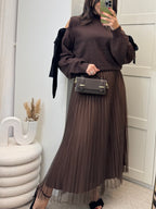 Jupe Ayeline Choco