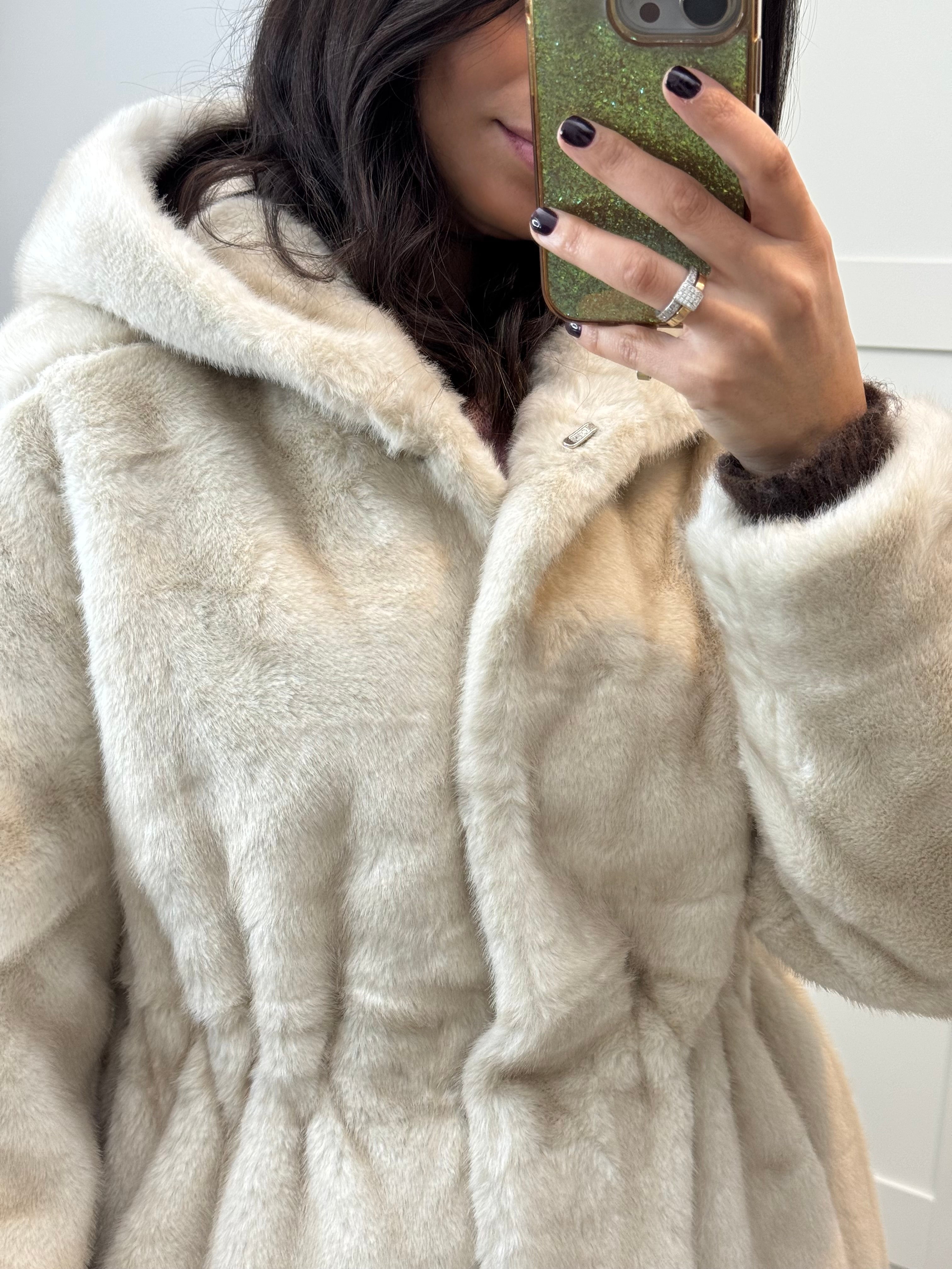 Manteau Caty écru