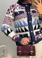 Cardigan Inaya motif