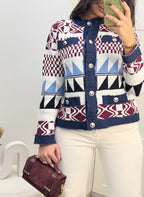 Cardigan Inaya motif