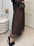 Jupe Ayeline Choco