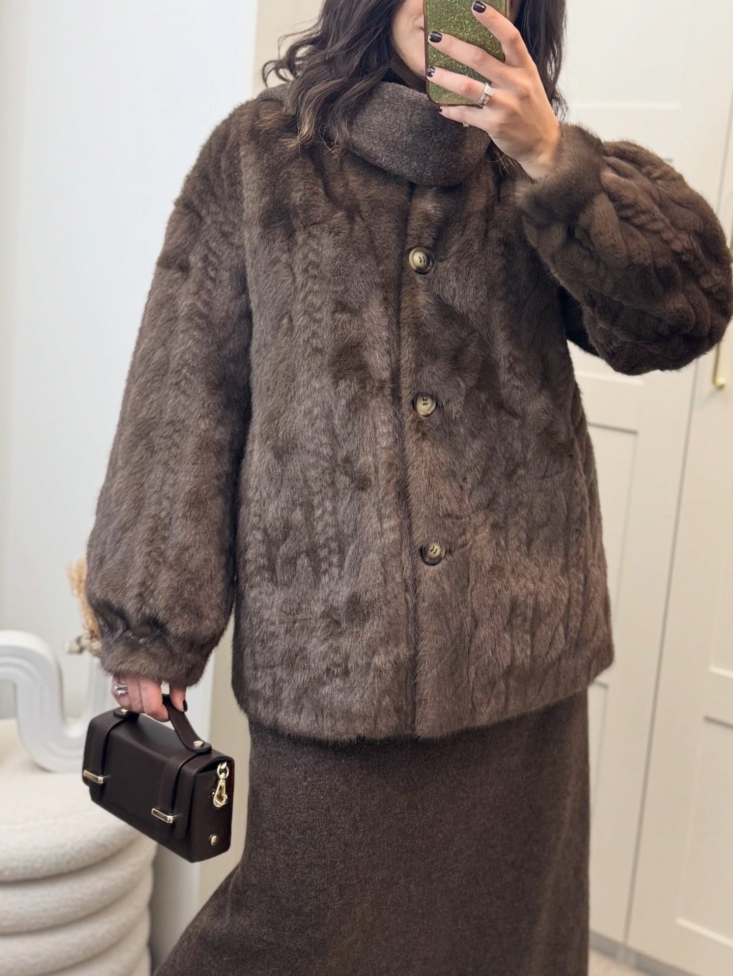 Fourrure Torsadée Écru