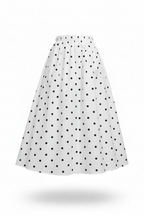 Jupe à pois - Coton