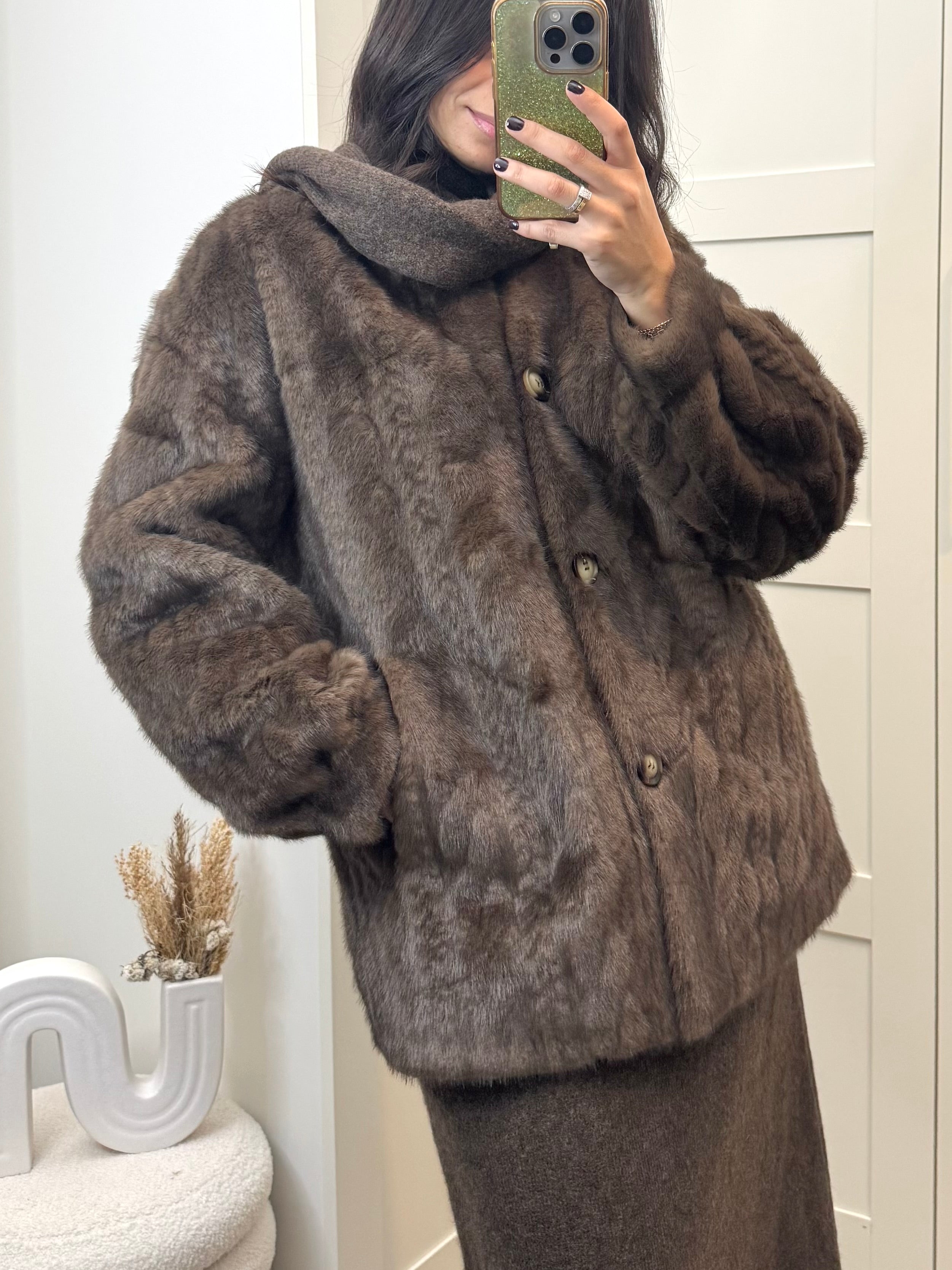 Fourrure Torsadée Choco