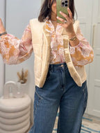 Chemise Jihane saumon