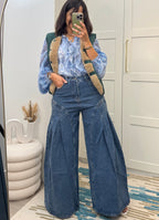 Chemise Jihane bleue