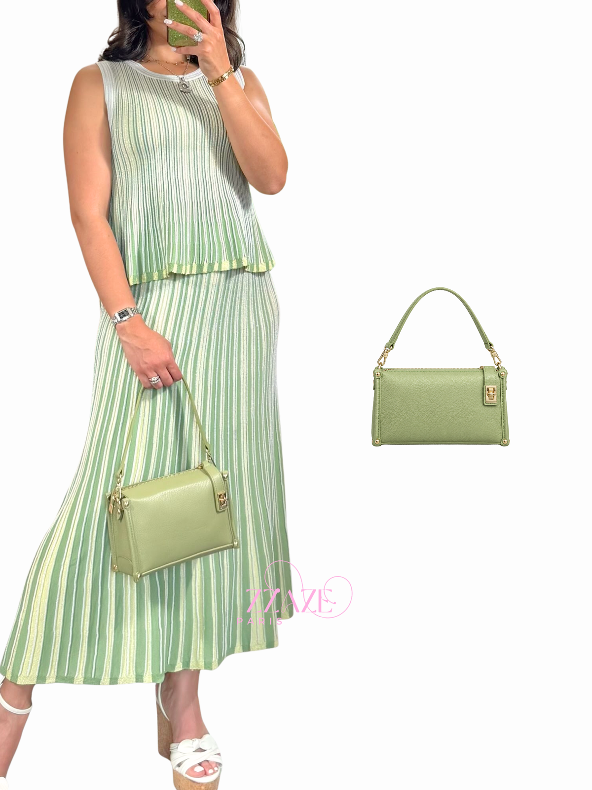 Sac Eva - 100% Cuir - Made in Italy