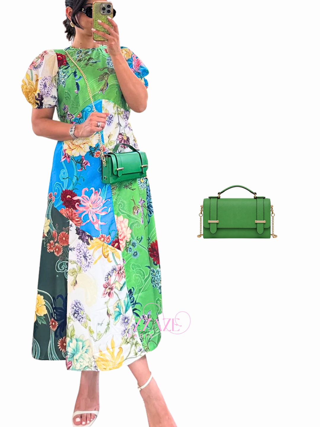 Sac Beryl - 100% Cuir - Mini Rectangulaire