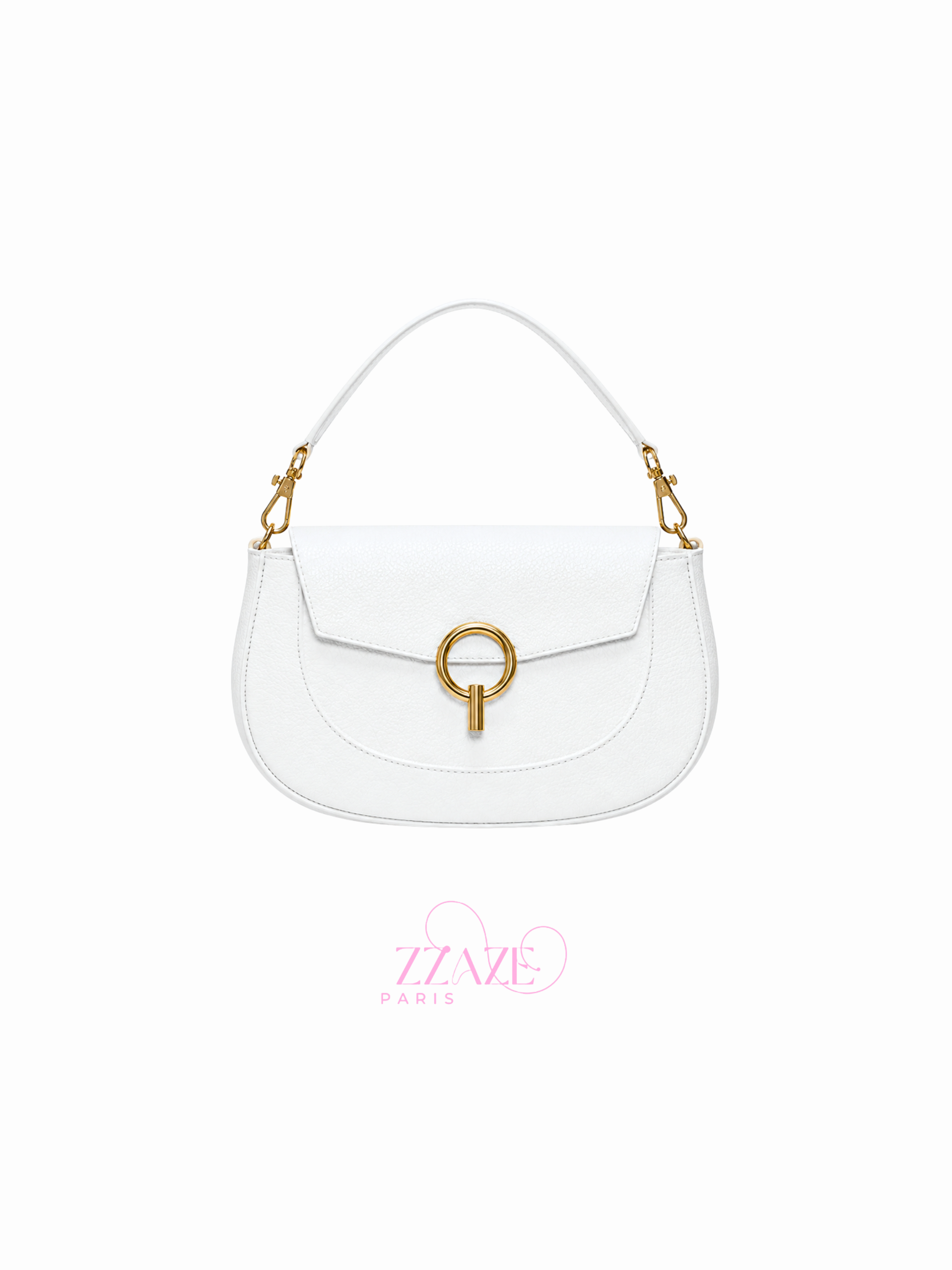 Sac Moyen en Demi Lune - 100% Cuir - Pour Femmes