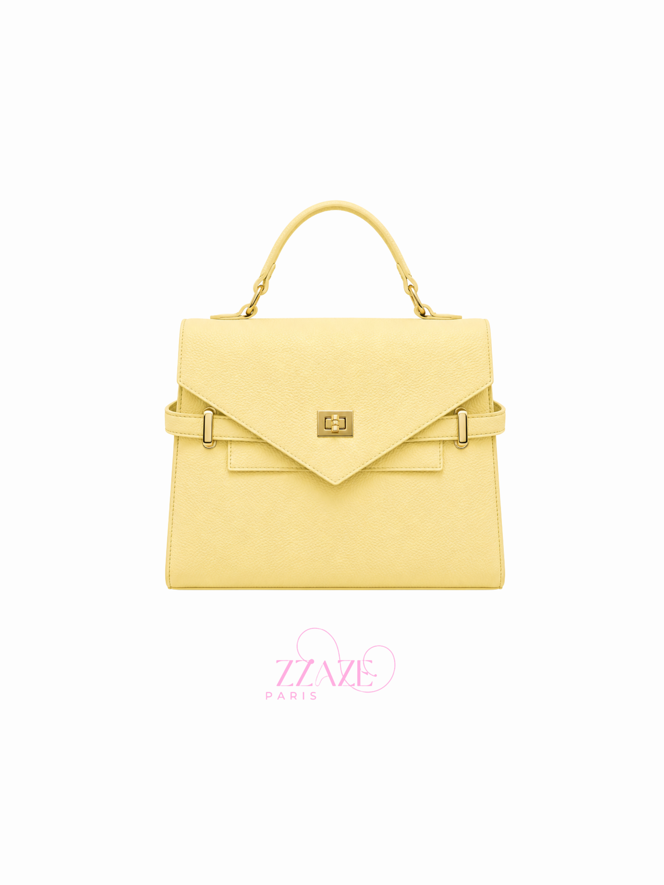 Sac à Main Trapèze 100% Cuir - Inspiré Hermès Kelly Bag