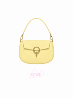 Sac Moyen en Demi Lune - 100% Cuir - Pour Femmes