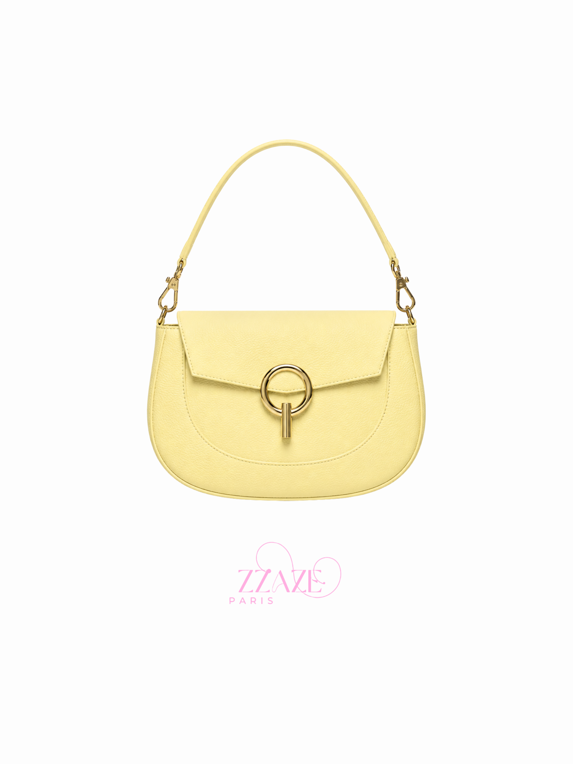 Sac Moyen en Demi Lune - 100% Cuir - Pour Femmes