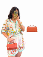 Sac Beryl - 100% Cuir - Mini Rectangulaire