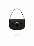 Petit Sac Demi Lune Pour Femmes - 100 % Cuir
